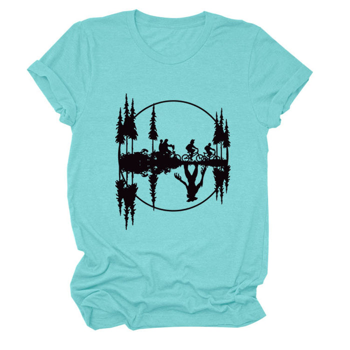 Deepwater blue (color picture with black characters) / S