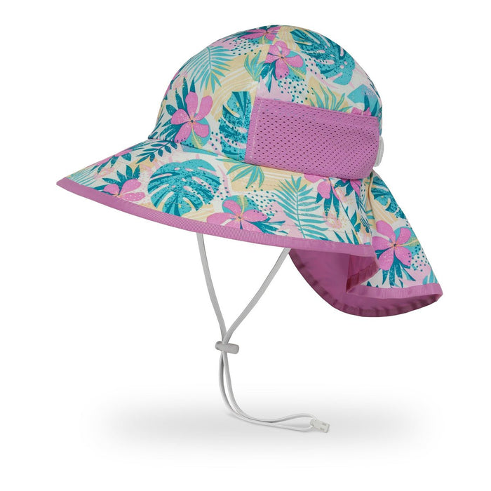 Sunday Afternoons Kids Play Sun Hat - Pink Tropical