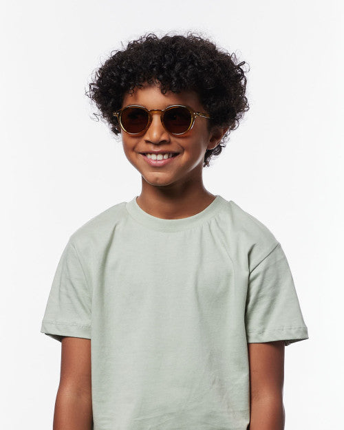 Sunglasses - 100% UV Protection - 7-11 Years - Golden Green