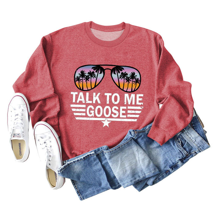 Red sweater (white color picture) / S