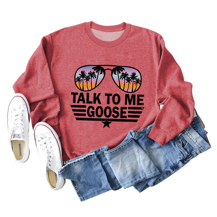 Red sweater (black color picture) / S
