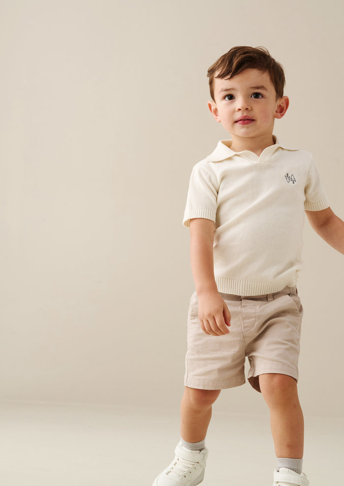 Tate Knitted Polo