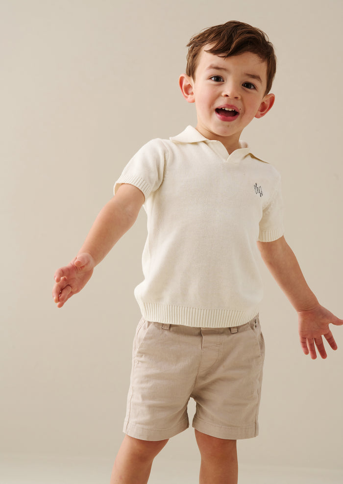 Tate Knitted Polo
