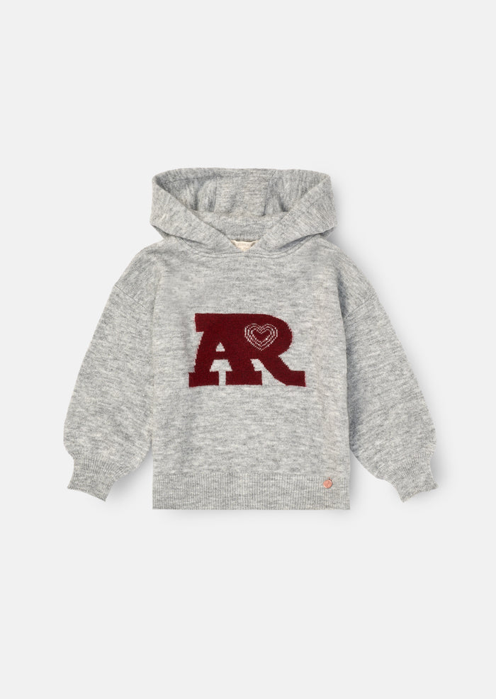 Taylor Active Knitted Hooded Jumper