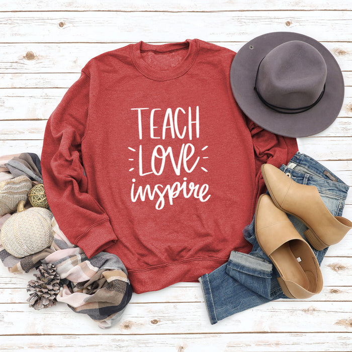 Red sweater (white font) / S