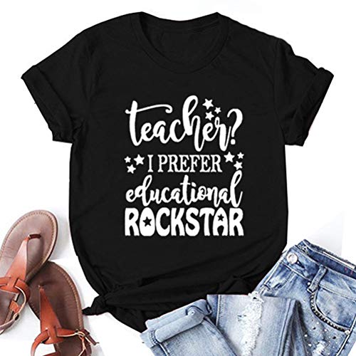 Teacher I Prefer Educational Rockstar Shirt