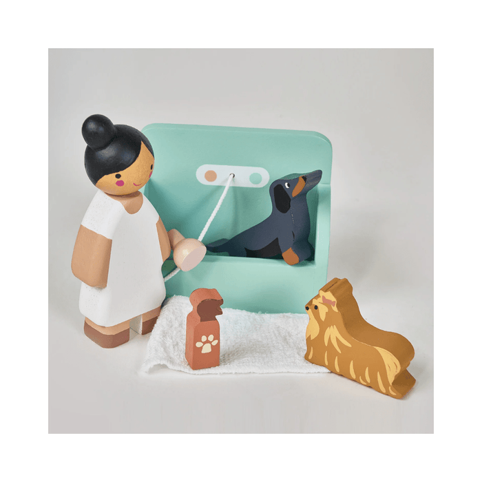 Tender Leaf Toys Waggy Tails Dog Salon Play Set