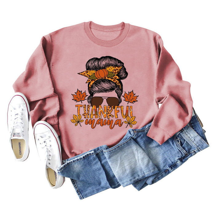 Rose gold sweater (black word color picture) / S