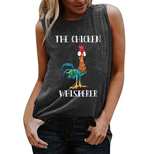 The Chicken Whisperer T-Shirt for Women Funny Heihei Graphic Shirt