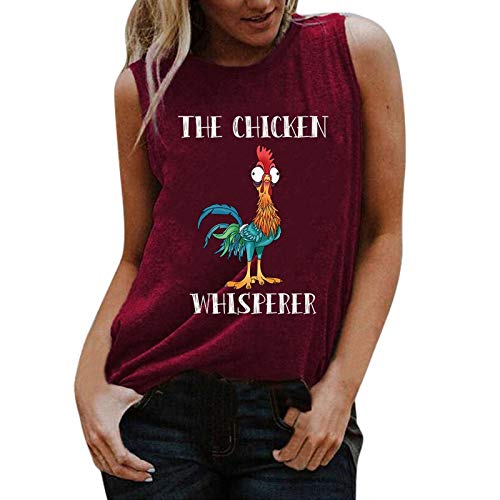 The Chicken Whisperer T-Shirt for Women Funny Heihei Graphic Shirt