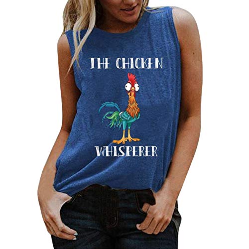 The Chicken Whisperer T-Shirt for Women Funny Heihei Graphic Shirt