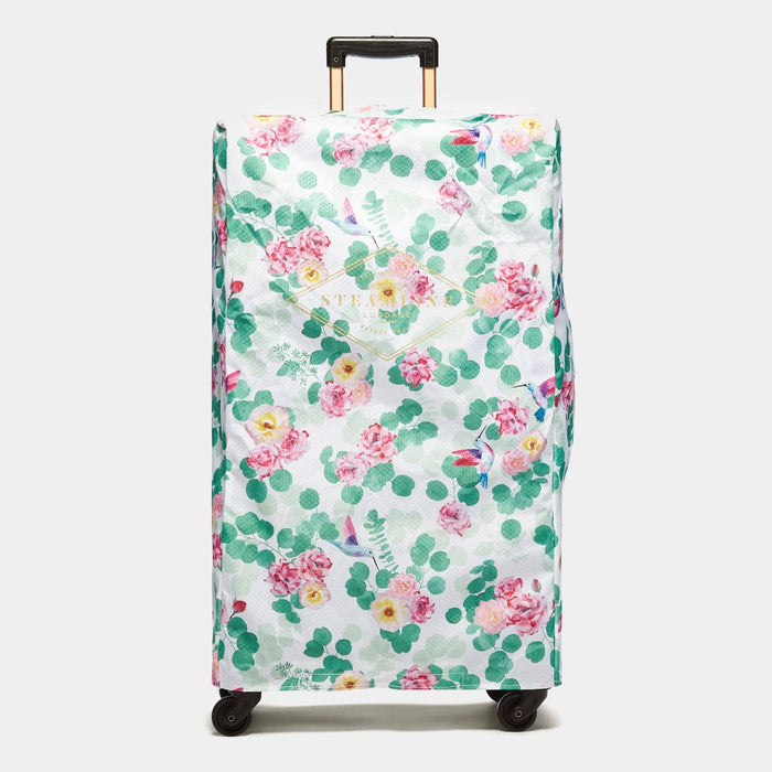The Floral Protective Cover - Spinner Size Protective Cover Steamline Luggage