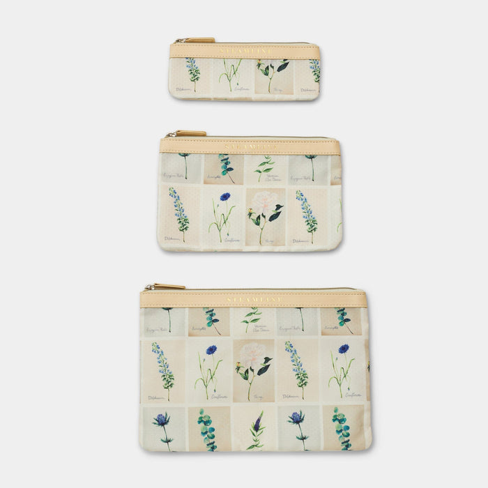 The Illustrator Blue - Cosmetic Case Set