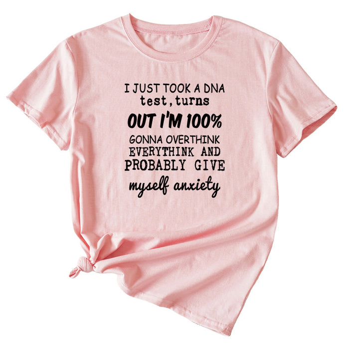 Pink (black font) / S
