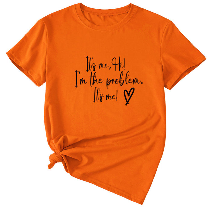 Orange (black font) / S