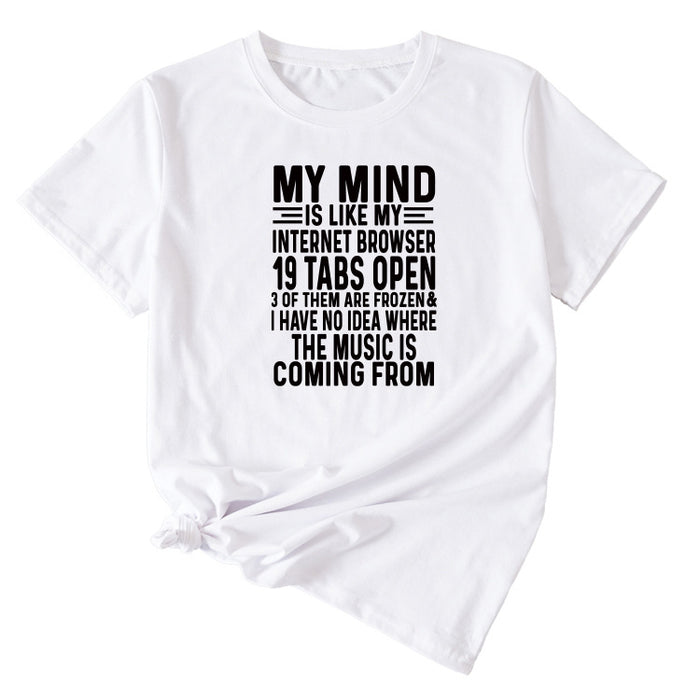White (black font) / S