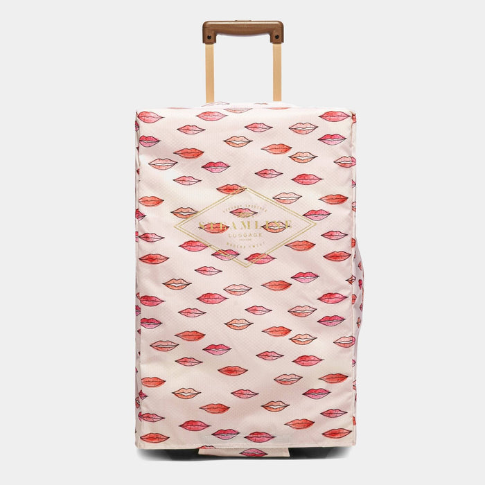 The Lip Print Protective Cover - Stowaway Size Protective Cover Steamline Luggage