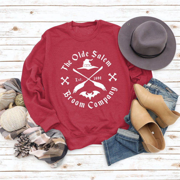 Red sweater (white font) / S