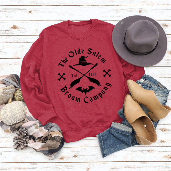 Red sweater (black font) / S