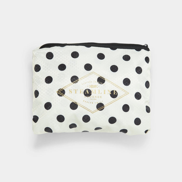 The Polka Dots Protective Cover - Carryon Size Protective Cover Steamline Luggage