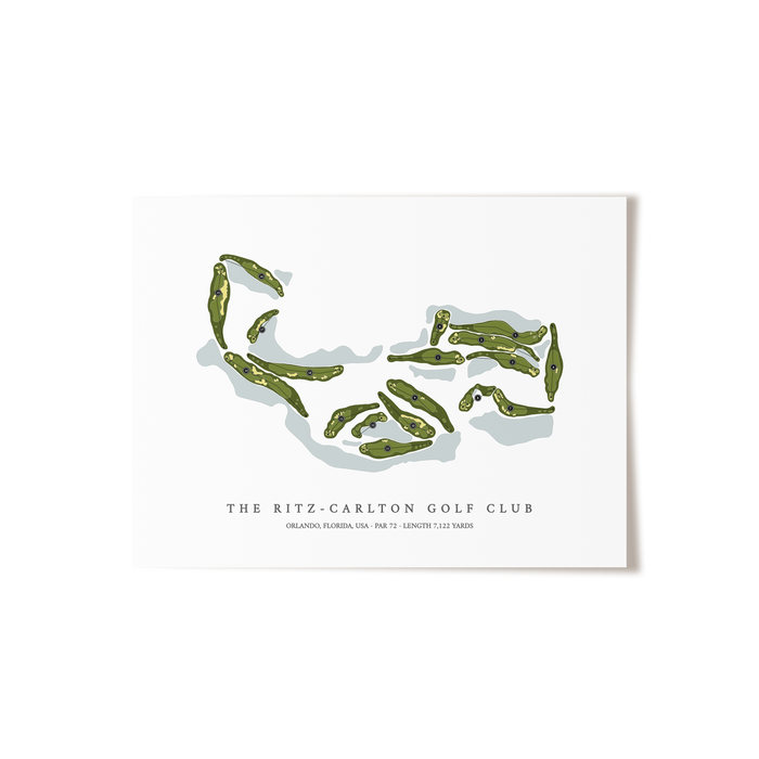 The Ritz-Carlton Golf Club | Golf Course Print | Unframed