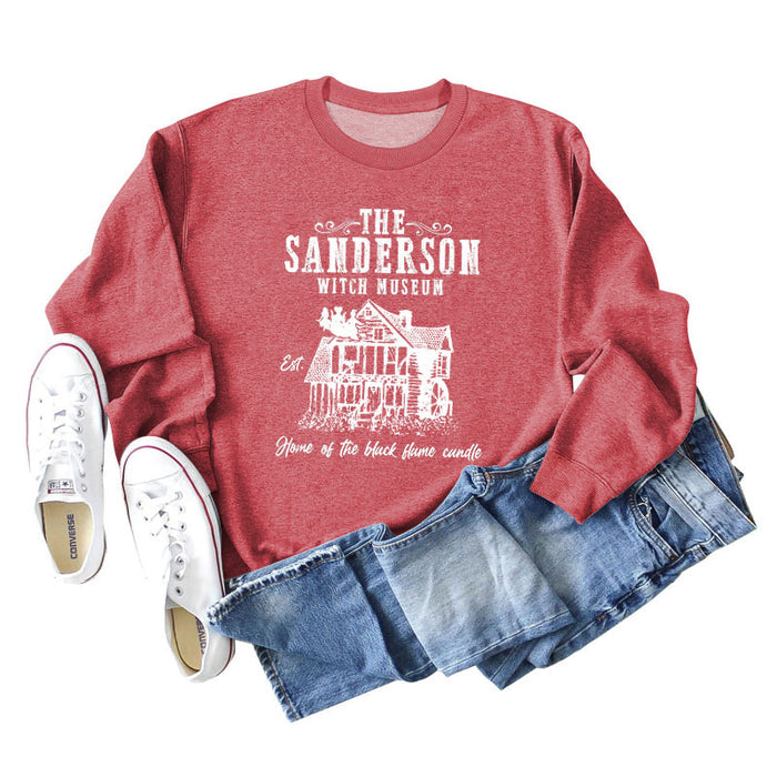 Red sweater (white color picture) / S