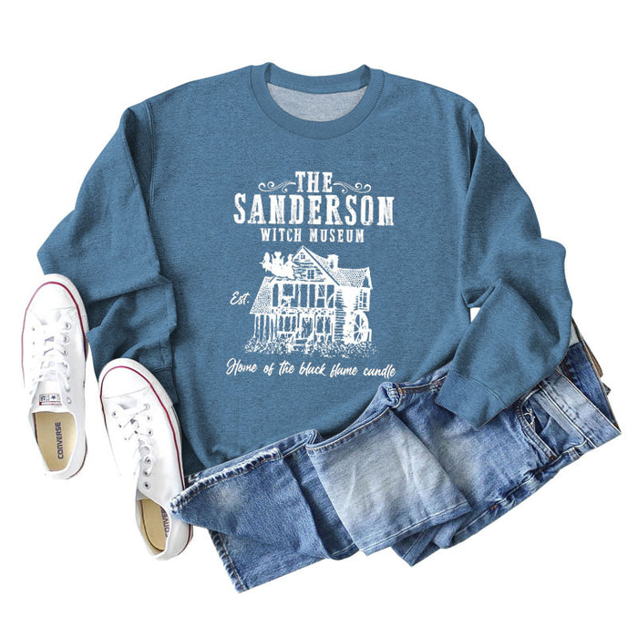 Blue sweater (white color picture) / S