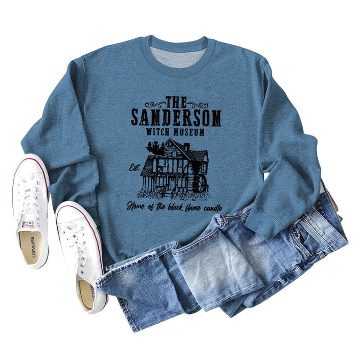 Blue sweater (black color picture) / S