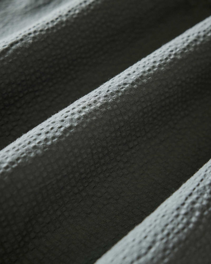 The Short Sleeve Jack in Deep Sea Seersucker