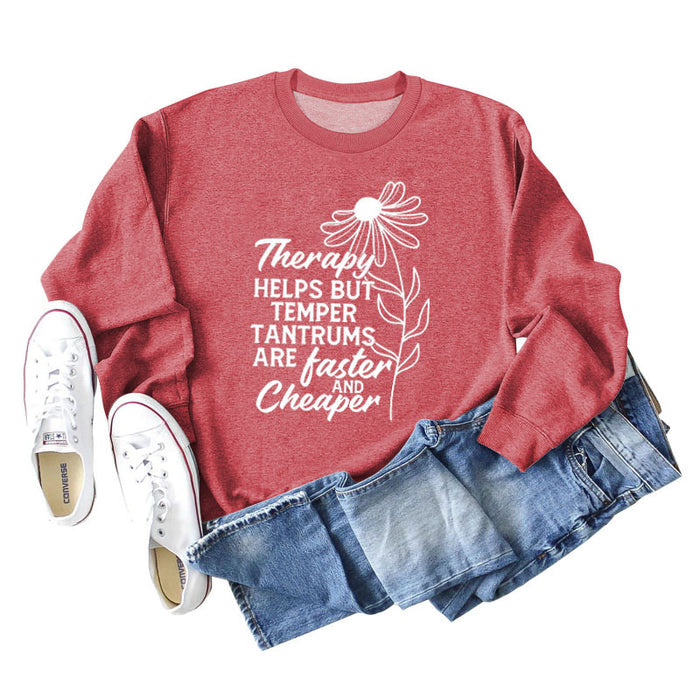 Red hoodie (white font) / S