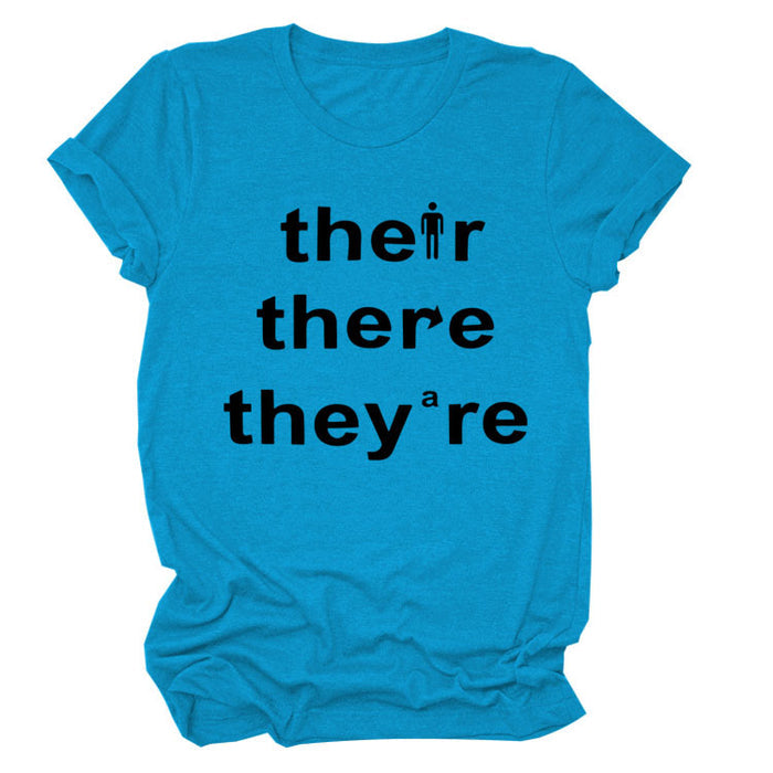 Lake blue (black font) / S