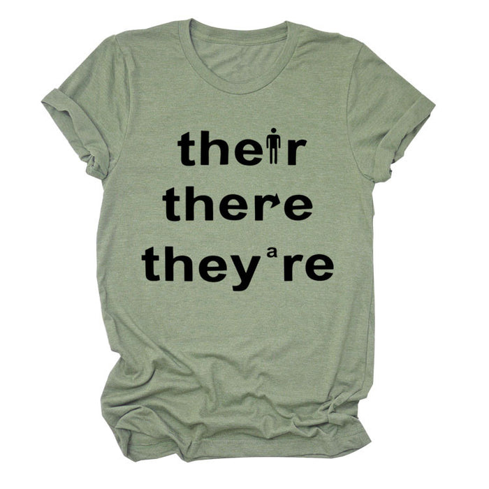 Olive Green (Black Font) / S