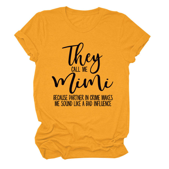 Mustard yellow (black font) / S