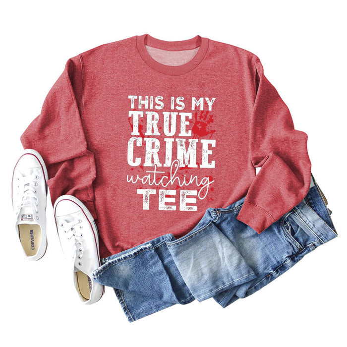 Red sweater (white color picture) / S
