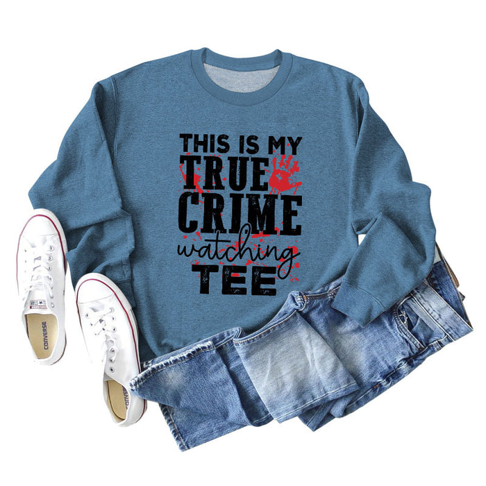 Blue sweater (black color picture) / S