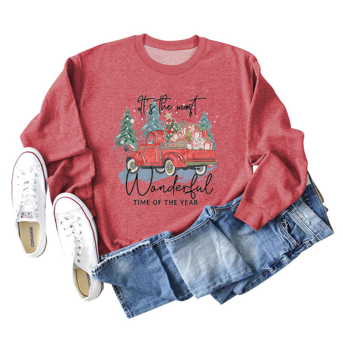 Red sweater (black color picture) / S