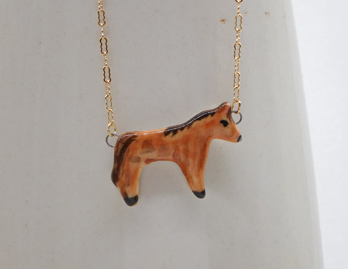 Thoroughbred Horse Necklace