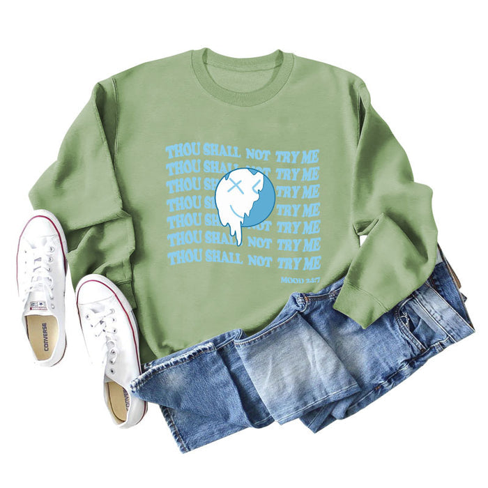 Olive green sweater (color picture) / S