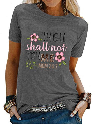 Thou Shall Not Try Me T-Shirt for Women