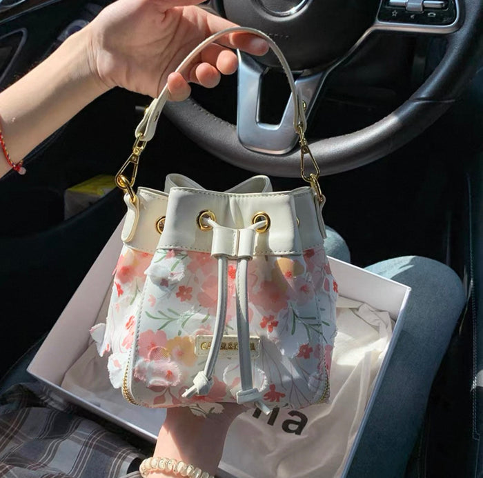 Three Dimensional Petal Bucket Bag Canada | Parcel Theory
