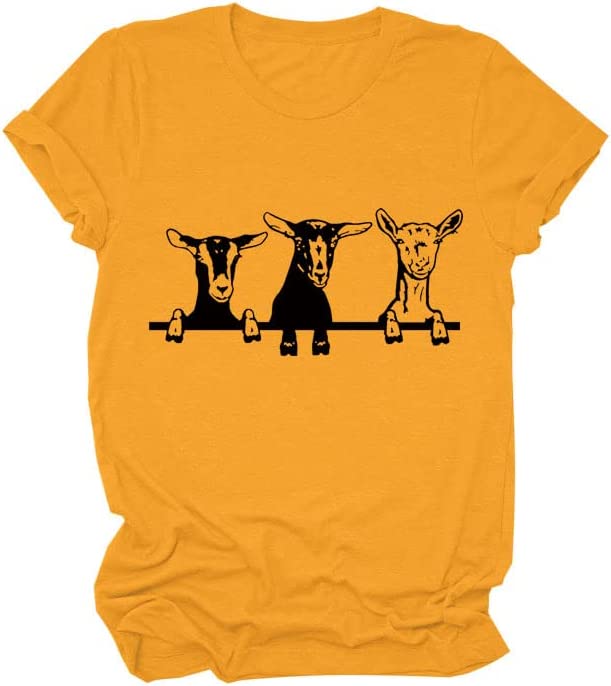Three Goats Make Happiness Women T-Shirt