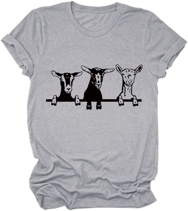 Three Goats Make Happiness Women T-Shirt
