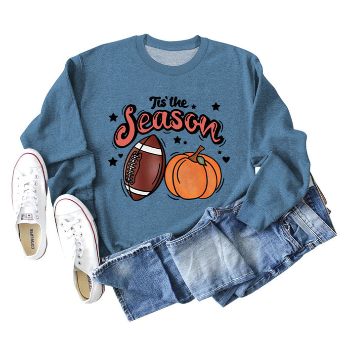 Blue sweater (black color picture) / S