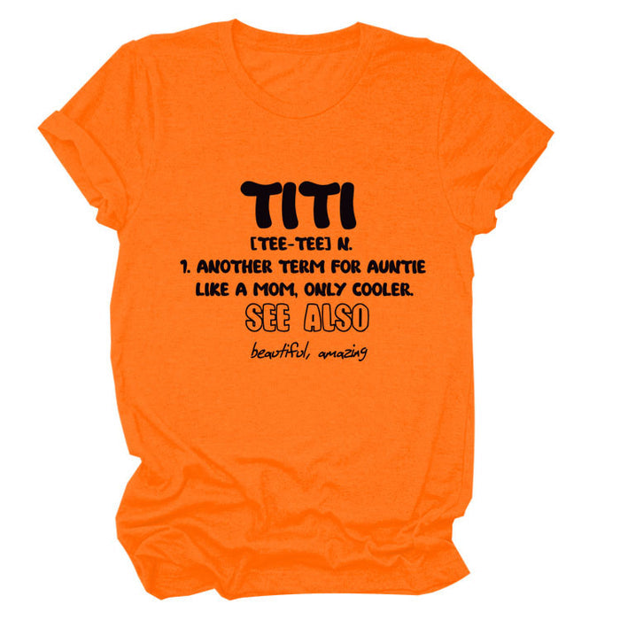 Orange (black font) / S