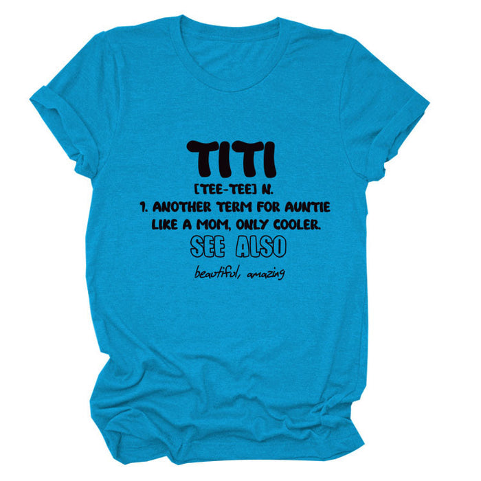 Lake blue (black font) / S
