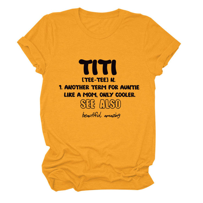 Mustard yellow (black font) / S