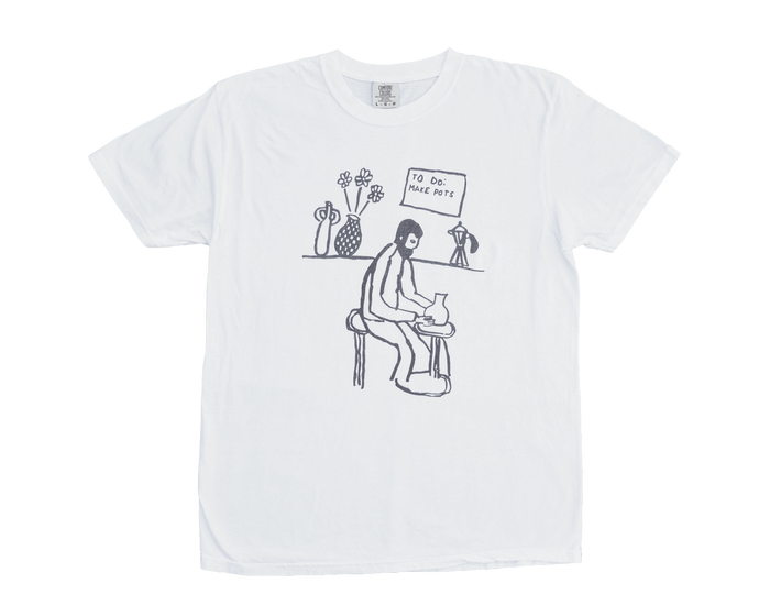 To Do : Make Pots Shirt #1 - White