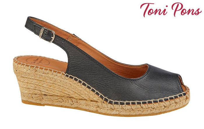 Tp Margarita Black - Crispins Shoes