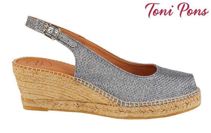 Tp Margarita Pewter - Crispins Shoes