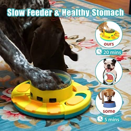 Treat Dispensing Interactive Dog Toys for Boredom and Stimulating Toys Pet Clever